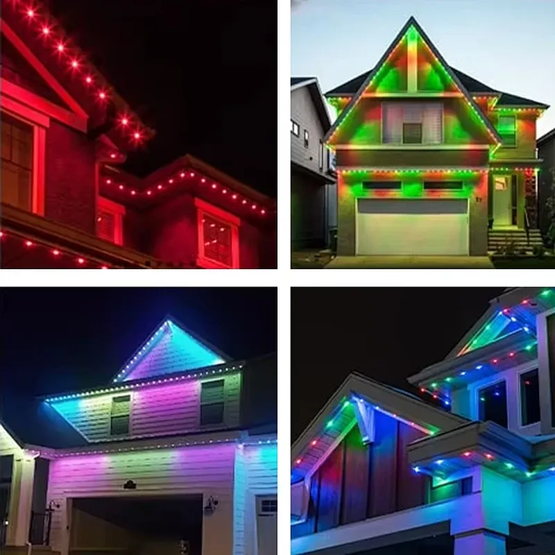 DC12V IP68 RGB Permanent Christmas Light LED Point Light